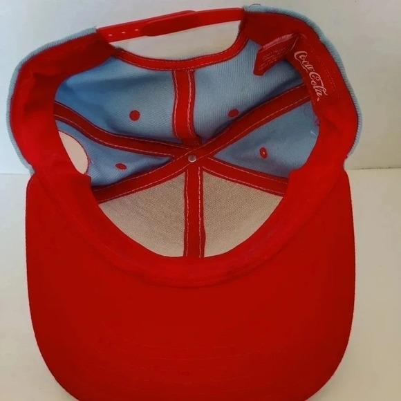 Genuine 2017 Coca Cola snap-back adjustable hat, rare Japanese, EXC - Picture 7 of 9